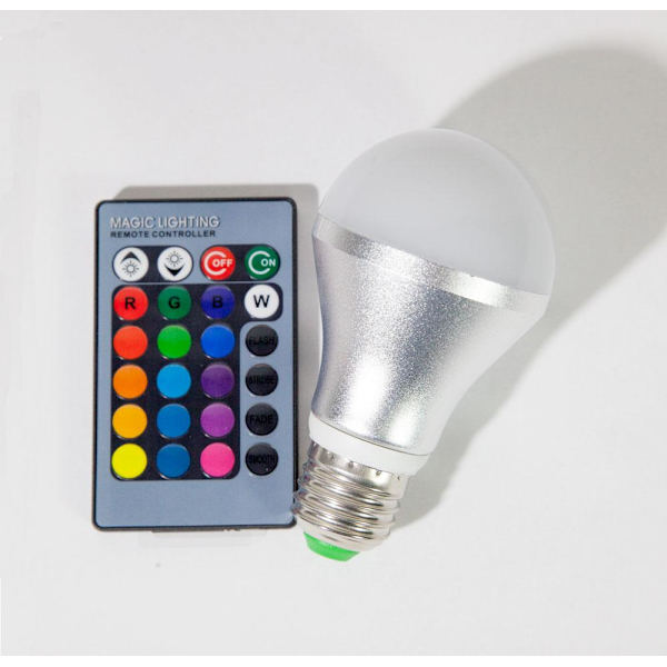 RGB LAMPA10W ändrar färgx10