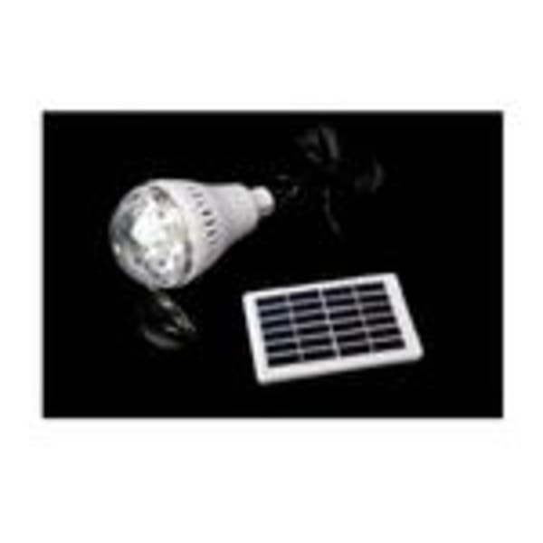 LED solcellslampa HB-6028, laddar & laddas med sol och USB 2pack