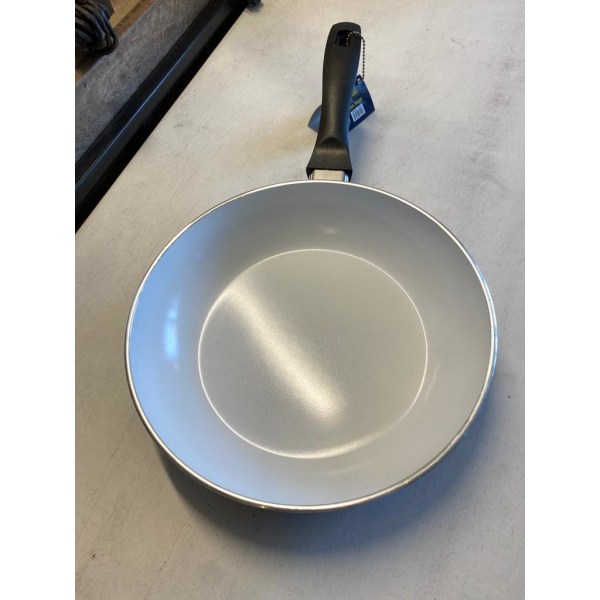 Stylish frying pan, 24 cm, ceramic coating, good for induction