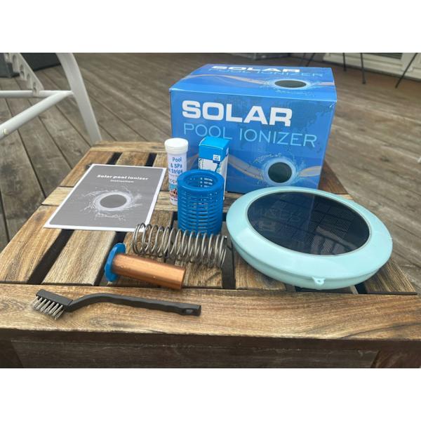 Solar Pool Ionizer miljövänlig vattenrening
