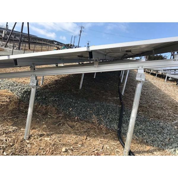 Solar panels on ground stand, package of 13,20 kW