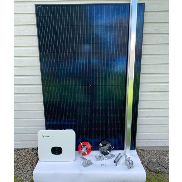 Aurinkokennopaketti, täydellinen asennusta varten, On-grid 15 Kw