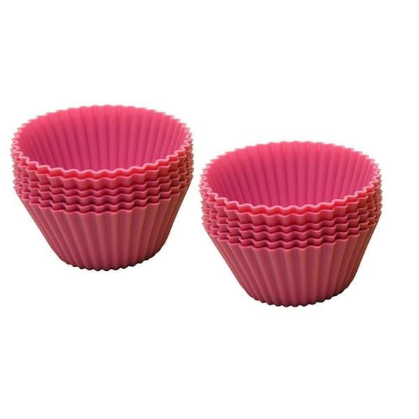 Lav cupcakes i disse rosa muffinsformar 96 pack