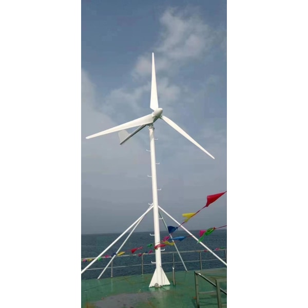 Komplet vindmølle Off-grid system 3 kW/ 14/4 kW pr. dag 42f7 | Fyndiq