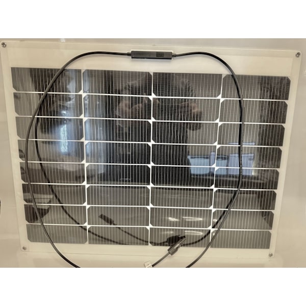 Fleksibelt solpanel EEPV 50 W til båd, autocamper osv. campingvogn