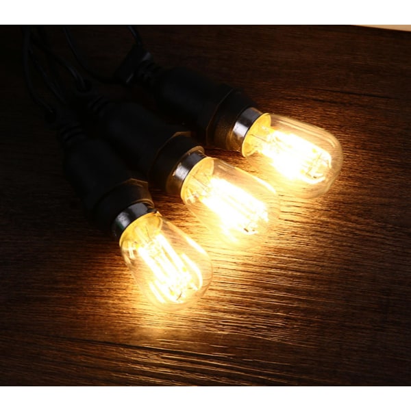 Kirkas päärynän muotoinen T26 LED-lamppu, 2 W, E14 kanta, 50 kpl. 6afe |  Fyndiq