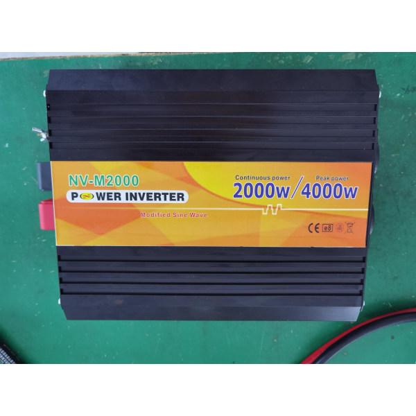 NOVA NV-M2000 power inverter 2000 W, modificeret sinuskurve