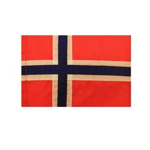 Norges flag i størrelse 10 x 15 centimeter 12-pak