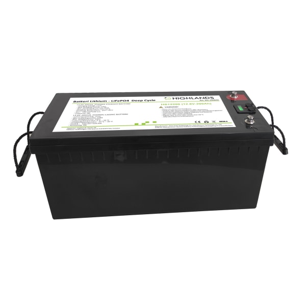 Ensiluokkainen litiumparisto 12 V, 200 Ah