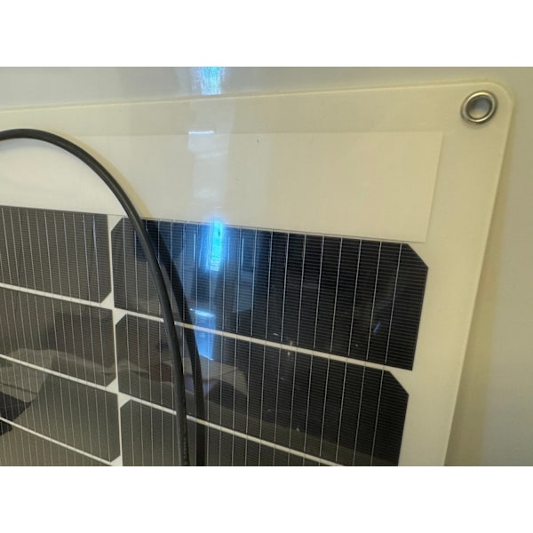 Fleksibelt solpanel EEPV 50 W til båd, autocamper osv. campingvogn