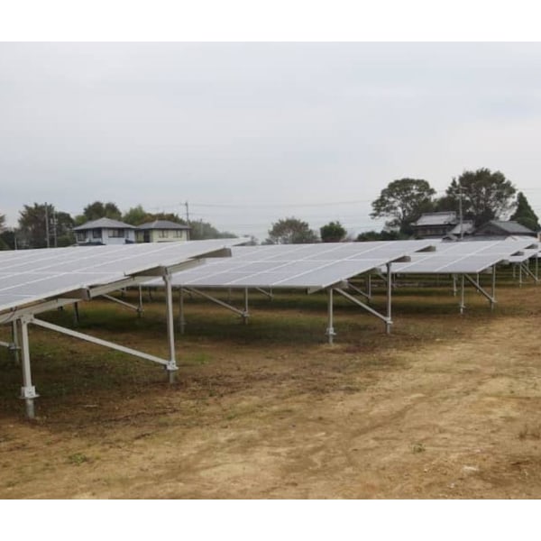 Aurinkopaneelisarja, aurinkopaneelit maassa 5,74 kW