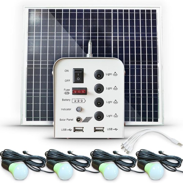 Solcellsdriven Laddstation 20w (144WH))