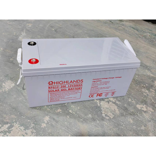 Gelbatteri, 12V/200 Ah, Highlands, 6GFM200G