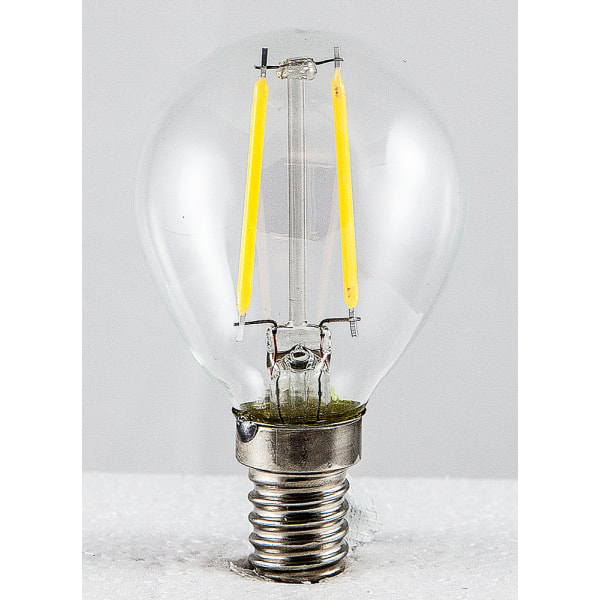 LED-lamppu, E14, 2 W, filamentti belysningskälla, 10 kpl