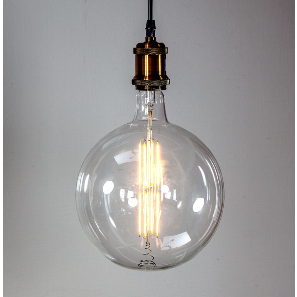 Stor dekorativ glödlampa LED 6W