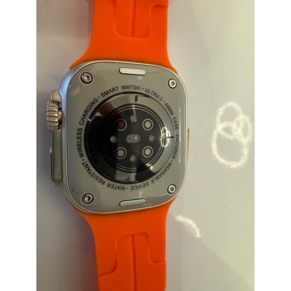 Johnny Max smartwatch, model Sport 9, orange rem