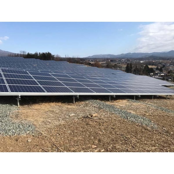 Solar panels on ground stand, package of 13,20 kW