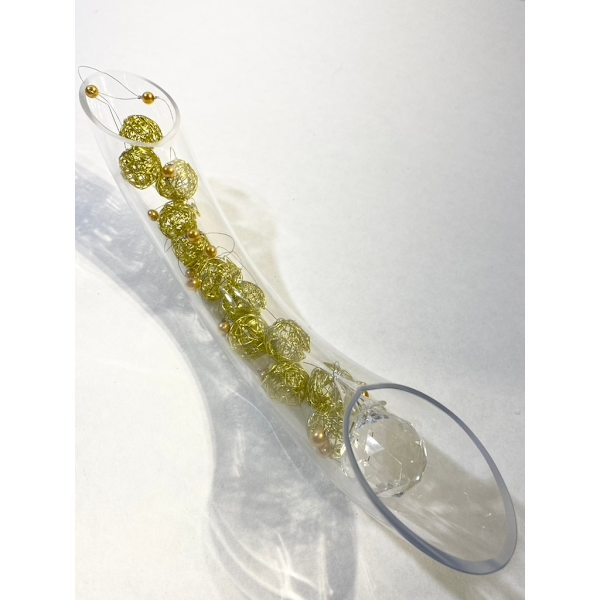 Skål/Vas i glas elegant fint bågformad, 20-pack