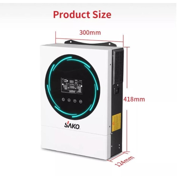 SAKO SUNON 4 Hybrid Inverter 4 kw, enfas