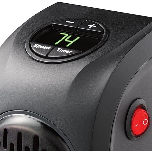 Meget effektiv mini varmeapparat Ontel Handy Heater Plug-In x 2 stk.