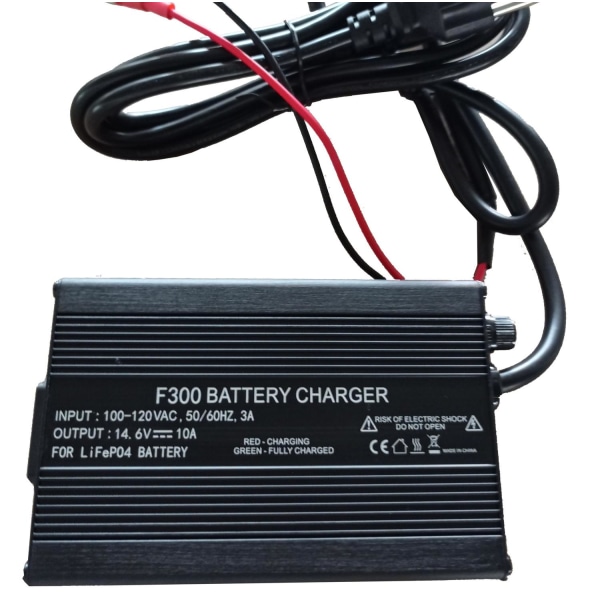 Batterioplader F300 14.6V, 10 Ah beregnet til Lithiumbatterier