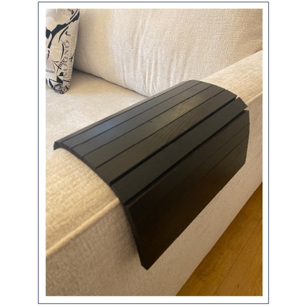 Rulo black tray flexible for example armrests