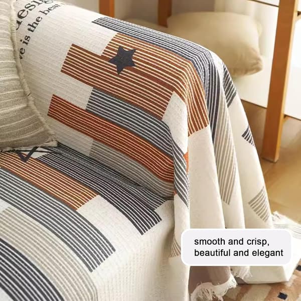 Vaffel sofa håndklædebetræk sofa håndklæde