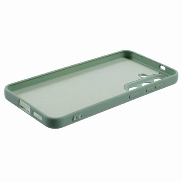 För Samsung Galaxy S25+ Mobilskal Böjd Kant 2.0mm TPU Skyddande Mobilskal - Grön (Grön)