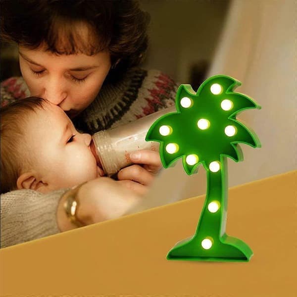 LED plastmodel lampe dekorative kreative ornamenter natlys