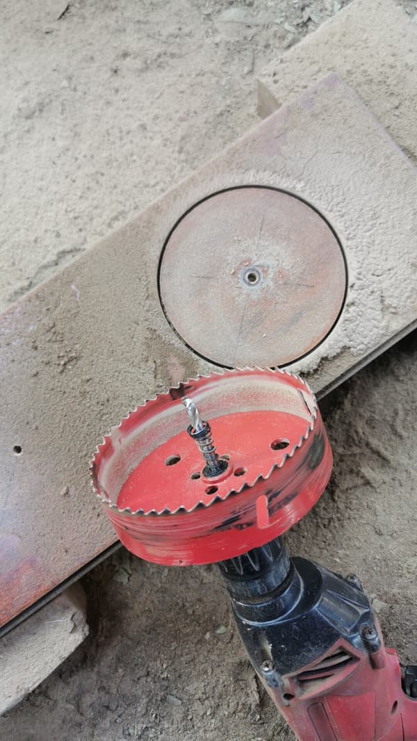 Hullsagkutter-100-200mm M42 Bi-metall hullsagbor Metallåpner for planketre aluminium jernrør 100MM