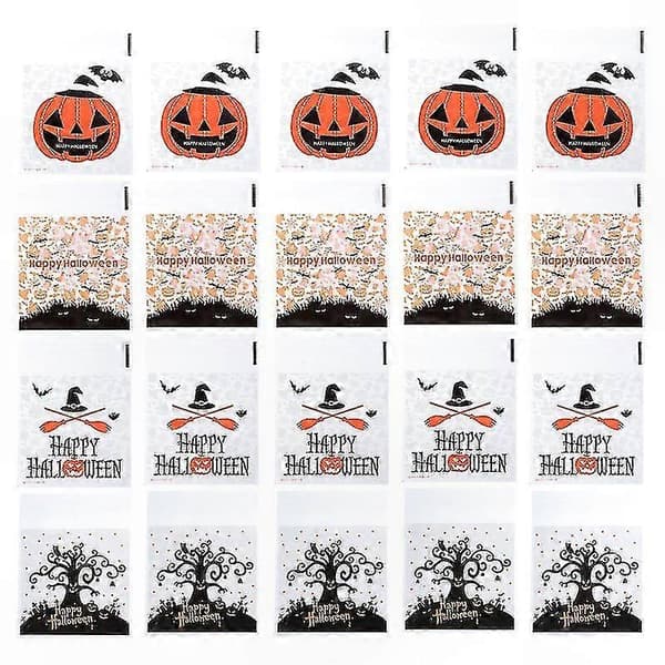 400 Godispåsar för Halloweenfesttillbehör och Dekoration