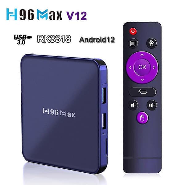 H96max V12 tvbox Internet TV-box (4+32GB)