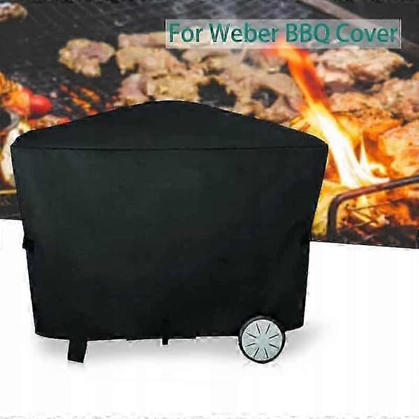 Grillöverdrag för Weber Q2000 Q3000, Vattentätt och slitstarkt skydd för utomhusbruk