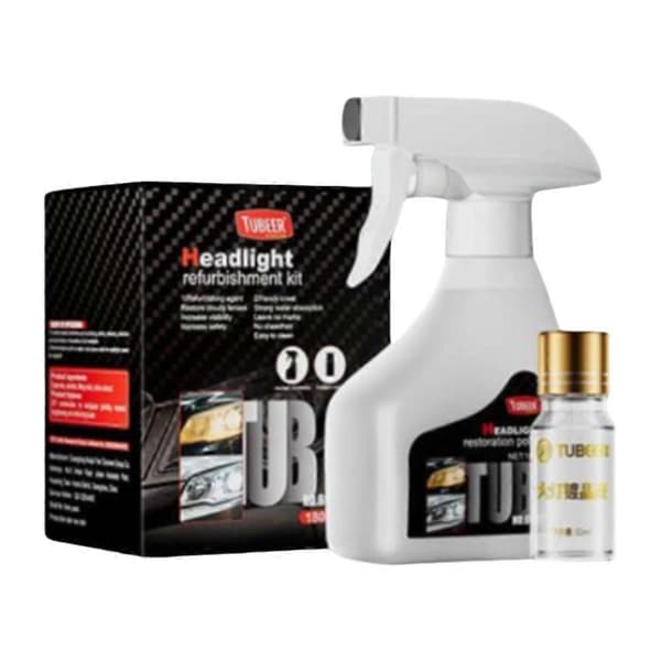 Hovedlysrenser Frontlysrestaurering Beleggspray Hydrofob 180ml Polering Antiduggmiddel For Bilpleie Frontrute
