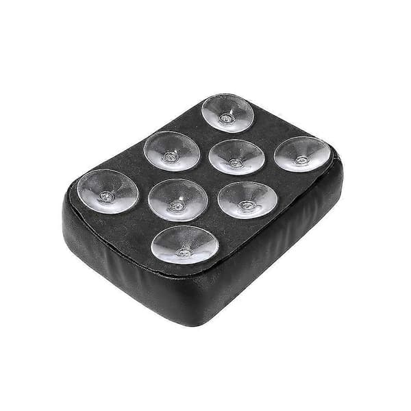 Sort Bageste Passagersæde med 8 Sugekopper Pillion Pad Sæde Til Harley Dyna Sportster Softail Touring Xl 883 1200（5）