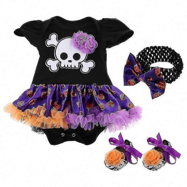 1 stk. blondeskørt sæt til Halloween dekorationer