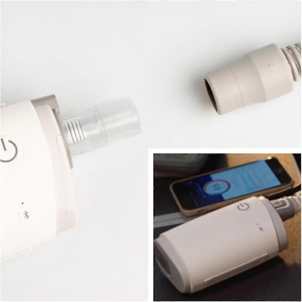 For AirMini Slangekobling til CPAP-slange CPAP-slangeport til Multi-Air Næsemasker Tilbehør