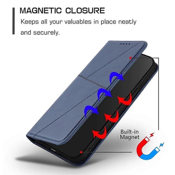 Sharp Aquos R9 Læder Telefon Cover (Til Sharp Aquos R9)