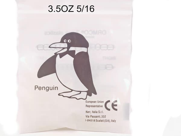 1000 stk. Zoo Dental Ortodontisk Super Elastiske Gummibånd 3.5oz 1/8 3/16 1/4 5/16 3/8 (Fox X1000)
