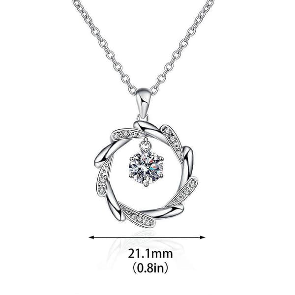 Rund Charm Halskjede