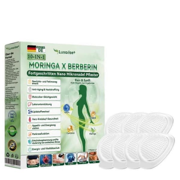 1-3Box 10-I-1 MORINGA Avancerad Nano Mikronålplåster (1box)
