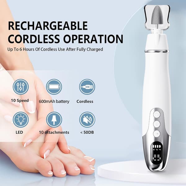 Elektrisk nagelslipmaskin med 10 hastigheter