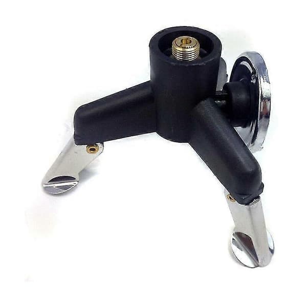 Camping Gasskomfyr Adapter Tripod Gasstank Adapter Tripod (Svart)