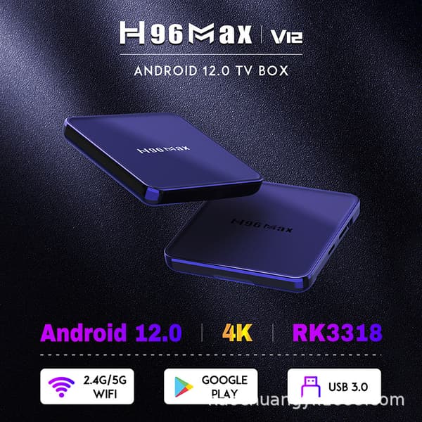 H96max V12 tvbox Internet-TV-digiboksi (4+32GB)