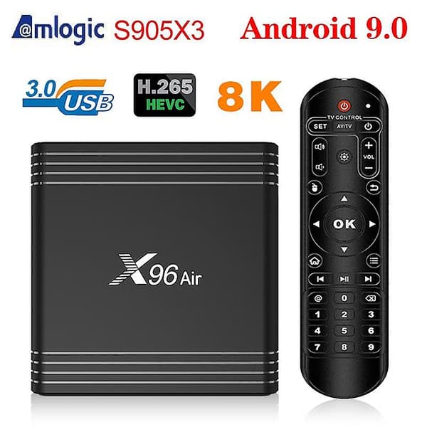 X96Air s905x3 Nätverksbox (2+16GB)