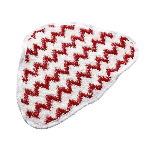 2-pak Udskiftnings Mikrofiber Dampmoppe Refill Pads Kompatible med Oceder, 25x25x30 cm, Rød