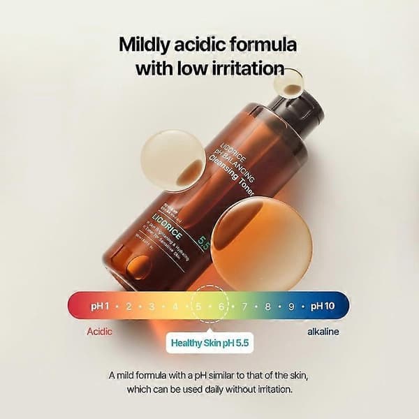ACWELL Lakrids Ph Balancing Cleansing Toner 150ml - PH5.5 Hydrerende BN Kbeauty