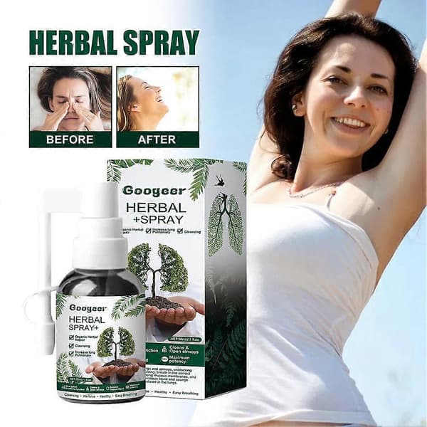 1-5 flaskor Respinature Herbal Lung Cleanse Mist - Kraftfullt lungstöd, växtbaserad vårdessens (5 lådor)