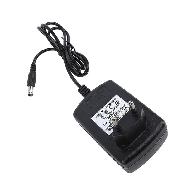48V 1A DC Strømadapter med 5,5x2,5mm Plugg for LED-skjermer &amp; Spillkonsoller, EU-Plugg