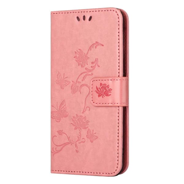 För Galaxy A25 5G (Global Version) (161.0 x 76.5 x 8.3mm) Telefonfodral (Rosa)
